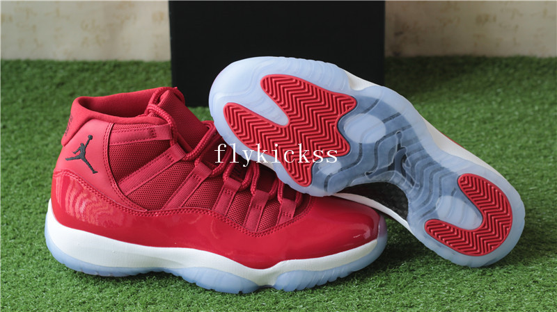 Authentic Air Jordan 11 Retro Gym Red